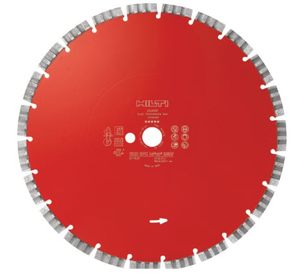 Hilti EQD SPX Masonry Equidist Super Performance Xtra Diamond Cutting Disc 7&quot; x 7/8&quot; - Pack of 6 - 2118031 | EQDSPXMDCD778