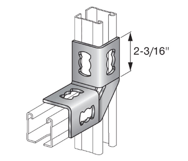 Hilti 90 Degree Four Hole Angle MQW-4 - 369658 | 90DTHAMQW4