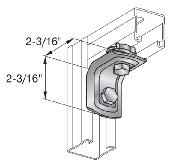 Hilti Pre-Assembled 90 Degree Angle MQW-Q2 - 369655 | P90DAMQWQ2