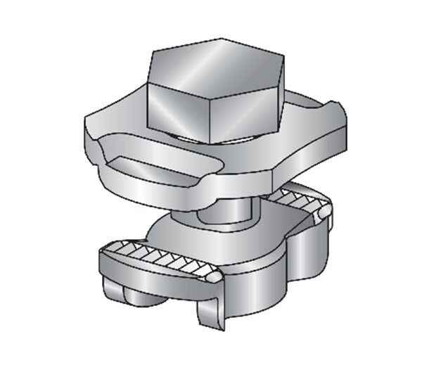 Hilti Channel Connector Push Button MQN HDG Plus - 387779 | CCPBMQNHDGP
