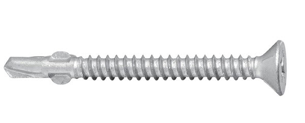 Hilti S-WW Wood Drill Screws - Wood to Steel (Wing &amp; Reamers) 12-24 x 2-1/2&quot; PFH4 - 1500 Pieces - 311637 | WDSWR1224212PFH4