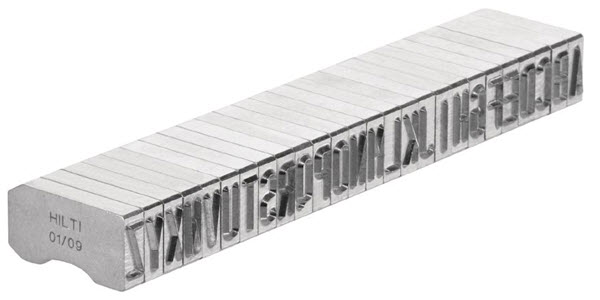 Hilti X-MC S 5.6/10 &quot;X&quot; Narrow High Stress Marking Character - 7614 | XMCSXNHSMC