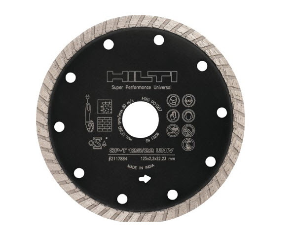 Hilti SP-T Universal Super Performance Diamond Cutting Disc 4-1/2&quot; x 7/8&quot; - Pack of 6 - 2117917 | SPTUDCD4578