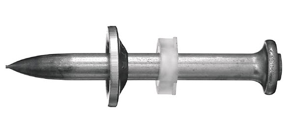 Hilti X-CR 39 P8 S12 Single Stainless Steel Fastener with Washer for Powder-Actuated Tools - Pack of 100 - 247354 | XCR39P8S12SSSFW