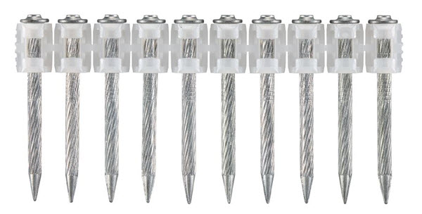 Hilti X-GPN 37 MX Collated Nail for Fastening Plywood to Steel Used with GX 120 Gas-Actuated Tool - Package of 750 - 343764 | XGPN37MXCNP1716