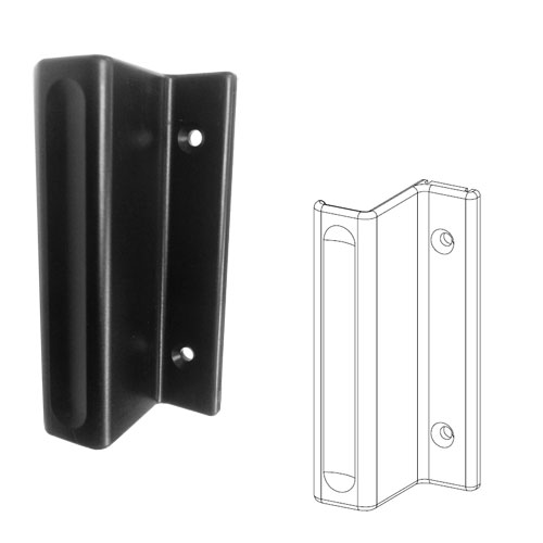 Nylon End Cap for Retractable Shower Doors | IP245
