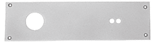 C.R. Laurence CRL Aluminum Jackson 2 Valve Overhead Concealed Closer Cover Plate | J20190A