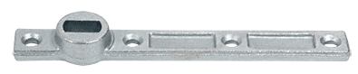 C.R. Laurence CRL Jackson Center-Hung Floor Mounted Bottom Closer Arm | J7080