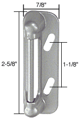C.R. Laurence CRL Aluminum Screen and Storm Door Strike Plate | K5003