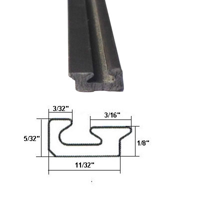 Flexible Magnetic Strip Insert for Framed Swing Shower Doors  | SDM4103