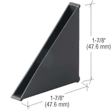 C.R. Laurence CRL 1/4&quot; Mirror Corner Protectors - Package of  100 | 1563006