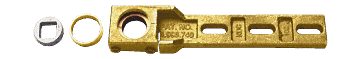 C.R. Laurence CRL Left Hand Center-Hung Free-Swinging Side-Load Top Arm | NDC102SLLH