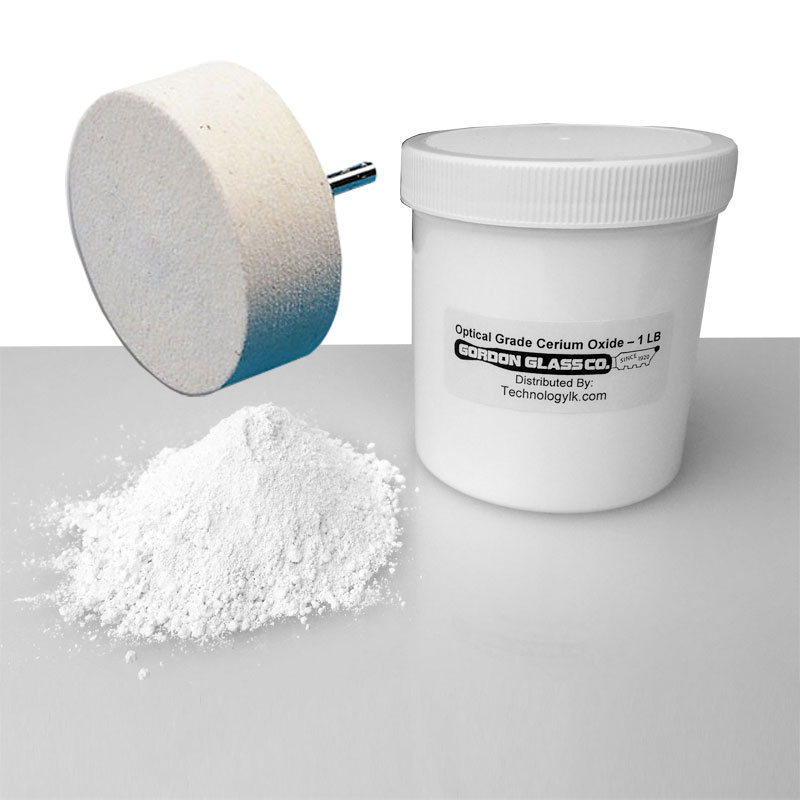 Optical Grade High Purity Cerium Oxide Polishing Compound | Optical Grade Cerium Oxide Glass Polish | COOG1LBKIT4