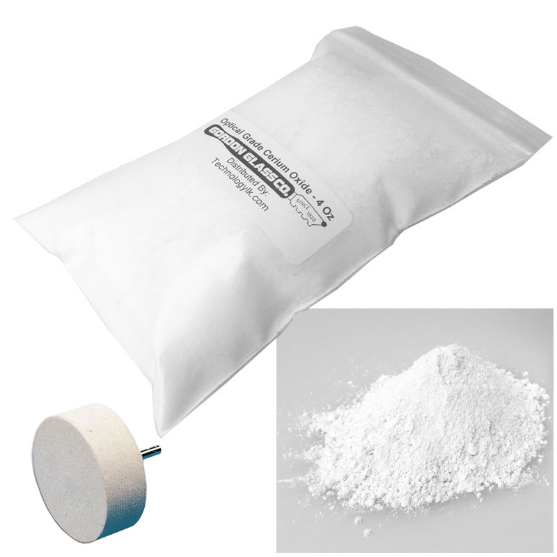 Optical Grade High Purity Cerium Oxide Polishing Compound | Optical Grade Cerium Oxide Glass Polish | COOG04OZKIT2
