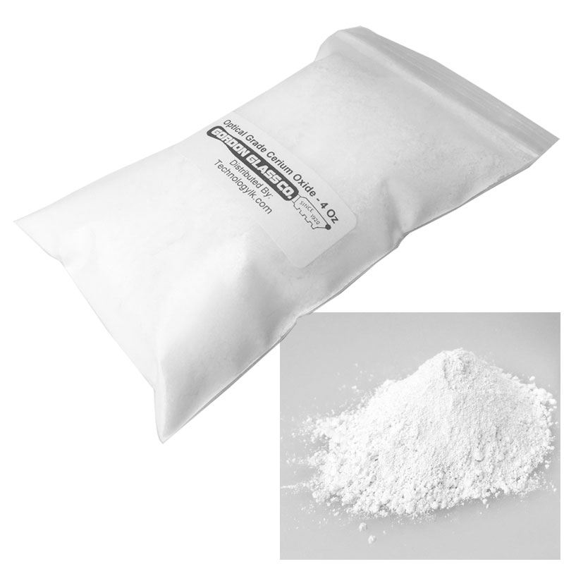 Optical Grade High Purity Cerium Oxide Polishing Compound | Optical Grade Cerium Oxide Glass Polish | COOG04OZ