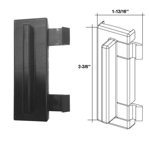 Nylon End Cap for Retractable Shower Doors | OL24