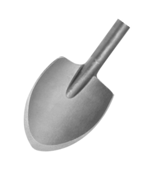 Relton CS-S Forged Hammer Tools Clay Spade with Spline Shank 4-1/2&quot; x 5-1/2&quot; x 15-1/2&quot; | RCSS