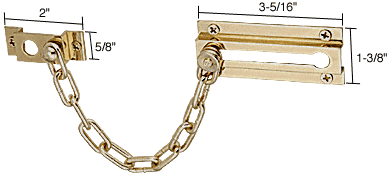 C.R. Laurence Chain Door Guard | S4042