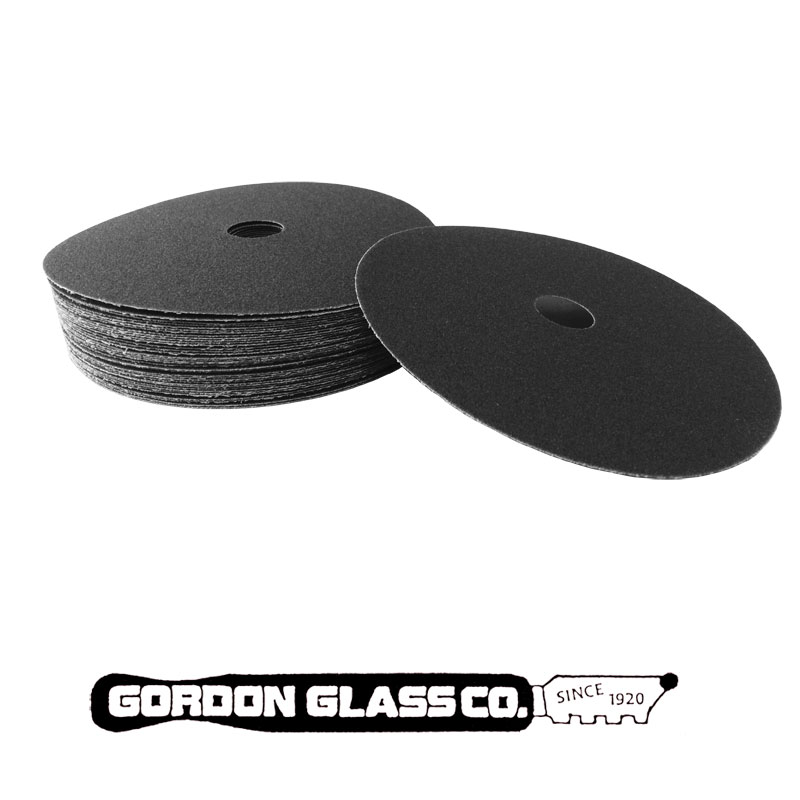 Perfect Score 6&quot; x 7/8&quot; 120 Grit Silicone Carbide Sanding Discs - 50 Pack | PS6X7812050