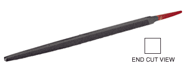 C.R. Laurence CRL 8&quot; Square File Second Cut | SF8MC