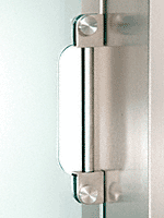 C.R. Laurence CRL Chrome Finish Frameless Sliding Glass Door Handle | SGH8CH