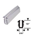 Gordon Glass&#174; Clear Shower Door Replacement Glazing Vinyl for 1/8" Glass - 18 ft