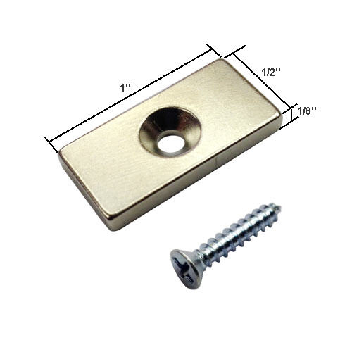 Replacement Magnet with Screw for Framed Shower Doors  | SDMB1