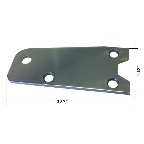 Shower Door Pivot Plate for Swinging Pivot Shower Doors | Pivot Bracket for Framed Swing Shower Doors | PP117C