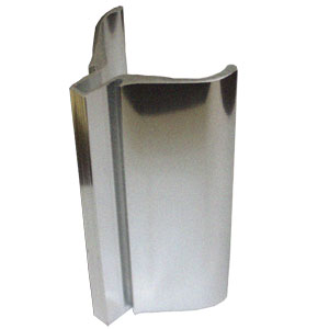 Shower Door Slip-on Brushed Nickel 4&quot; Pull Handle | SDHK8439NK