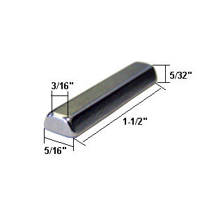 Strike Jamb Pyramid Magnet for Swing Shower Doors | Shower Door Magnet | SDMMAG4013