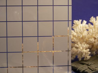 Small White Squares Opaque Window Film 48&quot; Wide x 25 ft. Roll | REM0200548025