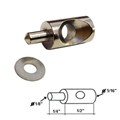 Gordon Glass&#174; Stainless Steel Hinge Pin 5/16" Dia. and washer for Continuous Hinge Framed Shower Enclosure