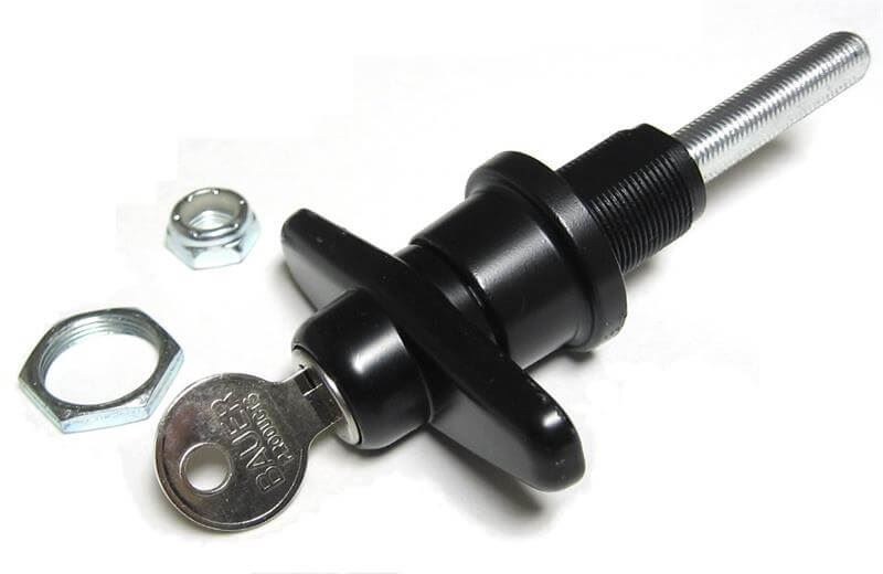 Statewide All Glass Rear Door T-Handle - Clockwise Rotation | T501SCW
