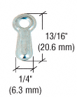 C.R. Laurence CRL 3/4&quot; Ribbed Turn Buttons | T15S