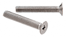 C.R. Laurence CRL Thru-Bolt for 3/8&quot; or 1/2&quot; Thick Glass Door Pull Mounting | TB2CH