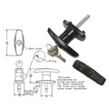 Gordon Glass&#174; Truck Cap T-Handle for Statewide Cap Doors with Dust Cover - Counter Clockwise