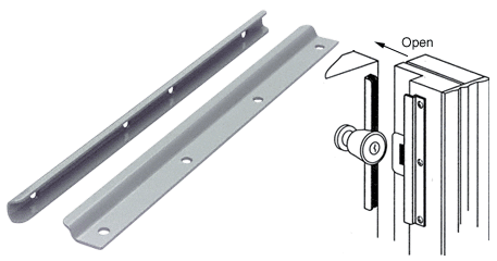 C.R. Laurence 12&quot; Gray Latch Guard  | U9513