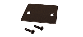 C.R. Laurence CRL Duranodic Bronze End Cap with Screws  | UCECDU