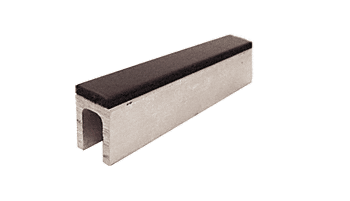 C.R. Laurence CRL Aluminum/Neoprene Setting Block for &quot;U&quot; Channel | UCSB4