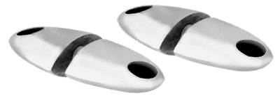 C.R. Laurence CRL Brushed Stainless VP2 Mounting Post | VP2BS